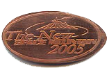 DN0049 The New Space Mountain 2005 Prototype Pressed Penny