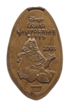 DN0068 DISNEY’S GRAND CALIFORNIAN HOTEL ® Chip and Dale Prototype Pressed Penny.