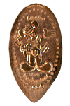 DN0101 ELECTRO MECHANICAL MICKEY Prototype Pressed Penny.