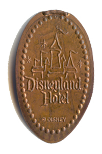 DN0029 Disneyland Prototype pressed penny