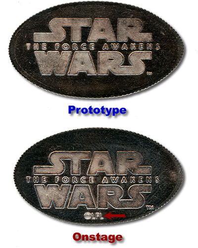 The amazing Star Wars pressed quarter stampback!
