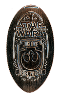 DN0125 prototype  Star Wars The Force Awakens Rebel Force Logo prototype elongated quarter vertical image.