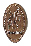 DR0020 RETIRED 45 YEARS OF MAGIC Tinker Bell pressed penny image.