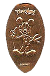 DR0100 Mickey Mouse Exclamation! pressed penny. 