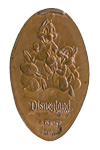 DR0134 RETIRED No Date Chip and Dale pressed penny. 