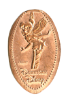 DR0139 DownTown Disney Tinker Bell pressed penny image.