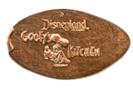DR0151 Goofy's Kitchen Chef Goofy pressed penny image.