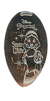 DR0192N Disney Princess Snow White vertical pressed penny. 