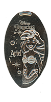 DR0194N Disney Princess Ariel pressed nickel.