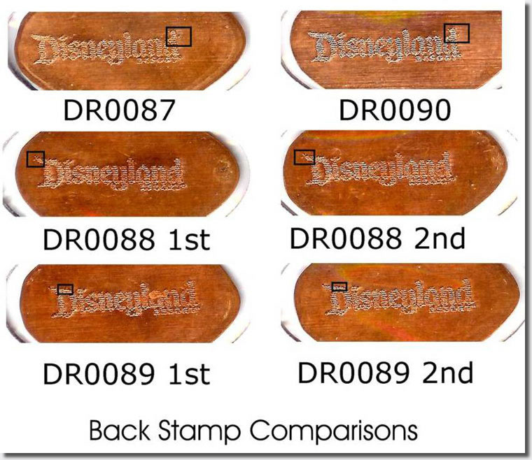 DR0087 thru 90 Stampback Comparisons