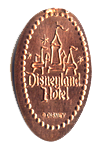 Hotel Disneyland squished penny image