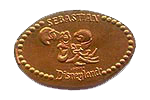 DR0082 RETIRED Sebastian squished penny. 