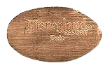 DR0106r DISNEYLAND ® RESORT, DALE pressed penny stampback.