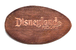 DR0123r-125r DISNEYLAND ® RESORT pressed penny stampback.