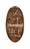 DR0159 60th Opening Day Tinker Bell & Dumbo pressed penny