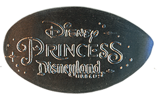 DR0192 - DR0194 Snow White, Cinderella, Ariel pressed nickel set reverse 