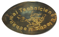 DS0004 RETIRED ELECTRO MECHANICAL TECHNICIANS elongated token