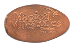 DS0006 RETIRED MAGICAL MILESTONES DISNEYLAND 1955-2005 pressed penny