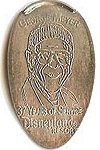 Disneyland Arcade Shop's George Meyer retirement pressed nickel