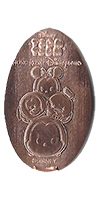 Tsum Tsum Minnie, Pluto, Donald, & Mickey