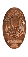 Ant Man Logo, Hong Kong Disneyland Magical Coin pressed penny.