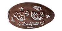 Duffy and LinaBell, Hong Kong Disneyland Magical Coin Pressed Penny Machine Guide No. HKDL2201