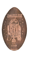 Star Wars R2-D2 Hong Kong Disneyland Magical Pressed Coin Guide No. HKDL1606 