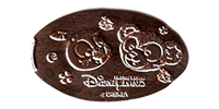 'Olu Mel and Duffy, Hong Kong Disneyland Magical Coin Pressed Penny Machine Guide No. HKDL2203