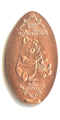  Hong Kong Limited Edition Magical Coin Pressed Penny Guide Number HKDL0513 Limited Edition HKDL Pressed Penny