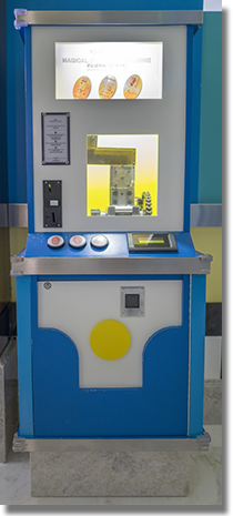 The HKDL2311, 2510, 2313 Machine is located inside Hong Kong Disney's Hollywood Hotel. The HKDL2510 replaced the HKDL2312. November 1, 2025. Images courtesy of Alex L. in Hong Kong.