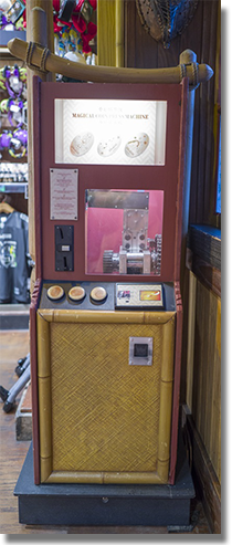 Hong Kong Disneyland Magical Coins #HKDL2607-9, Chip N Dale, Stitch and Moana Themed pressed souvenirs, Located Professor Porter's Trading Post inside Adventureland.  Reported September 5, 2026 by Alex L. in Hong Kong.