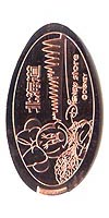 Sapporo Stellar Place Minnie Mouse Pressed Penny