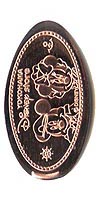 Click to zoom this Tokyo Disneyland picture of a Pressed Penny or medal