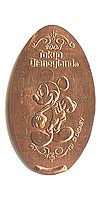 2003 Mickey Tokyo Disneyland Pressed Penny Picture