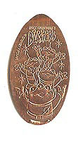 ASTRO BLASTERS, four little alien Tokyo Disneyland Pressed Penny or Nickel souvenir medal