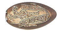 BUZZ LIGHTYEAR’S BIG MISSION Tokyo Disneyland Pressed Penny or Nickel souvenir medal