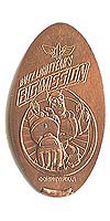 BUZZ LIGHTYEAR’S BIG MISSION Tokyo Disneyland Pressed Penny or Nickel souvenir medal