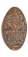BLAZING RHYTHMS, Mickey Tokyo Disneyland Pressed Penny or Nickel souvenir medal