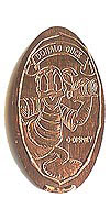 Pirate Donald Tokyo Disneyland Pressed Penny or Nickel souvenir medal