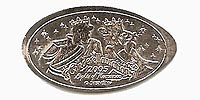Prince Charming CINDERELLABRATION Tokyo Disneyland Pressed Penny or Nickel souvenir medal