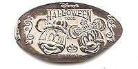 DISNEY’S HALLOWEEN 2005 Tokyo Disneyland Pressed Penny or Nickel souvenir medal