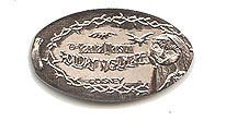 Sally Ragdoll, THE HAUNTED MANSION Tokyo Disneyland Pressed Penny or Nickel souvenir medal