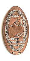 Tokyo Disneyland Park 2007 Oogie Boogie Pressed Penny Guide No. TDL0705