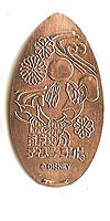 Click to zoom this Minnie Tokyo Disneyland Pressed Penny or Nickel souvenir medal
