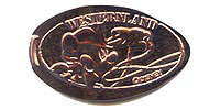 Larger picture of this Tokyo Disneyland Pressed Penny or medal