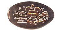 Tokyo Disneyland pressed penny