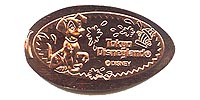 Tokyo Disneyland pressed penny