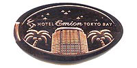 HOTEL EMION TOKYO BAY Tokyo Disneyland picture of a Pressed Penny or medal