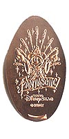 Tokyo DisneySea pressed penny of the month