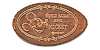 Tokyo Disneyland pressed penny picture.
